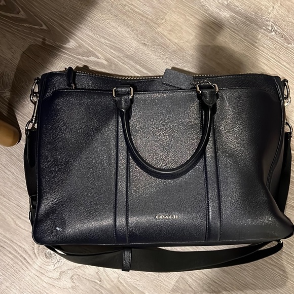 Coach briefcase.In great condition. Dark blue
